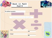 best in math certificates