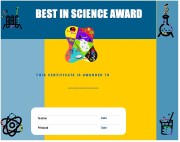 best science certificates