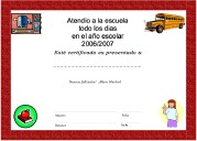 Best Daughter certificates