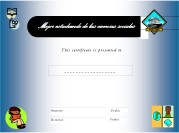 Best Daughter certificates